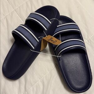PINK Victoria's Secret Navy Blue Sandals